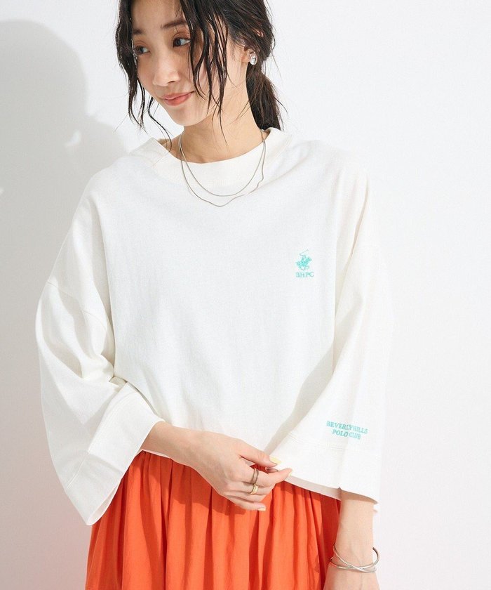 【クラフトスタンダードブティック/CRAFT STANDARD BOUTIQUE】の【別注】BHPC/刺繍ワイドスリーブTEE インテリア・キッズ・メンズ・レディースファッション・服の通販 founy(ファニー) https://founy.com/ ファッション Fashion レディースファッション Ladies' Fashion Online トップス・カットソー Tops/Tshirt シャツ/ブラウス Shirts/Blouses ロング / Tシャツ T-Shirts カットソー Cut and Sewn NEW・新作・新着・新入荷 New Arrivals おすすめ Recommend カットソー Cut And Sew シンプル Simple スリーブ Sleeve ボトム Bottom ポケット Pocket ワイド Wide ワンポイント One Point 別注 Special Order 夏 Summer 春 Spring S/S・春夏 Ss・Spring/Summer |ID: prp329100004598614 ipo3291000000032688003