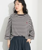 【クラフトスタンダードブティック/CRAFT STANDARD BOUTIQUE】の【別注】BHPC/刺繍ワイドスリーブTEE Border Black|ID: prp329100004598614 ipo3291000000032688007