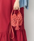 【クラフトスタンダードブティック/CRAFT STANDARD BOUTIQUE】の別注/maison vert マクラメ手編みショルダーバッグ Red|ID: prp329100004598615 ipo3291000000032688014