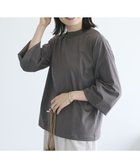 【クラフトスタンダードブティック/CRAFT STANDARD BOUTIQUE】のモックネックリングドット長袖プルオーバー Charcoal Gray|ID: prp329100004598620 ipo3291000000032688051