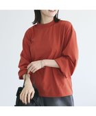 【クラフトスタンダードブティック/CRAFT STANDARD BOUTIQUE】のモックネックリングドット長袖プルオーバー Orange|ID: prp329100004598620 ipo3291000000032688053