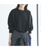 【クラフトスタンダードブティック/CRAFT STANDARD BOUTIQUE】のコクーンシルエットチュニック Black|ID: prp329100004598622 ipo3291000000032688069