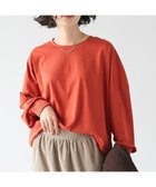【クラフトスタンダードブティック/CRAFT STANDARD BOUTIQUE】のコクーンシルエットチュニック Orange|ID: prp329100004598622 ipo3291000000032688071