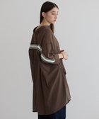 【イェッカ ヴェッカ/YECCA VECCA】のリブMIXシアースリットオーバーシャツ② 人気、トレンドファッション・服の通販 founy(ファニー) ファッション Fashion レディースファッション Fashion for Women トップス・カットソー Cut & Sew Tops シャツ・ブラウス・オフィスカジュアル Elegant Blouses & Button-Ups おすすめ Recommended / Our Picks シアー Sheer, See-Through ポケット Pocket, Pocket Detail モダン Modern, Contemporary 定番 Standard, Basic Item A/W・秋冬 Autumn/Winter thumbnail Brown|ID: prp329100004598623 ipo3291000000033070569