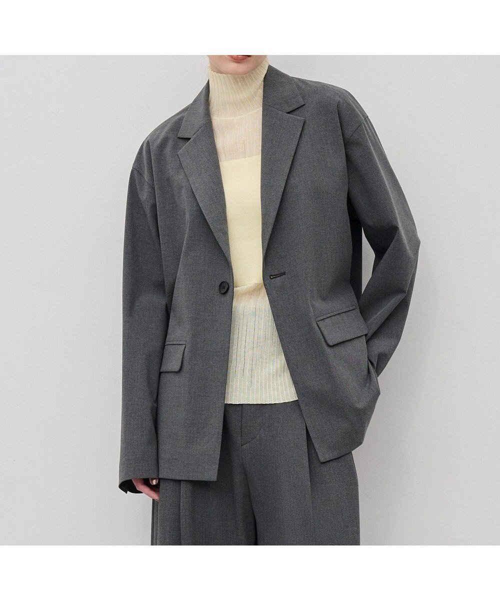 【アンクレイヴ/uncrave】のTRツイル ジャケット 人気、トレンドファッション・服の通販 founy(ファニー) 　ファッション　Fashion　レディースファッション　Fashion for Women　アウター　Coat / Outerwear Collection　レディースジャケット・軽アウター　Jackets　テーラードジャケット / 通勤・きれいめスタイル　Tailored Jackets & Blazers　ジャケット　Jacket, Outerwear　ツイル　Twist, Twisted Detail　パイピング　Piping, Trim Design　ロールアップ　Roll-Up, Cuffed Hem　A/W・秋冬　Autumn/Winter　 other-1|ID: prp329100004598643 ipo3291000000033635027
