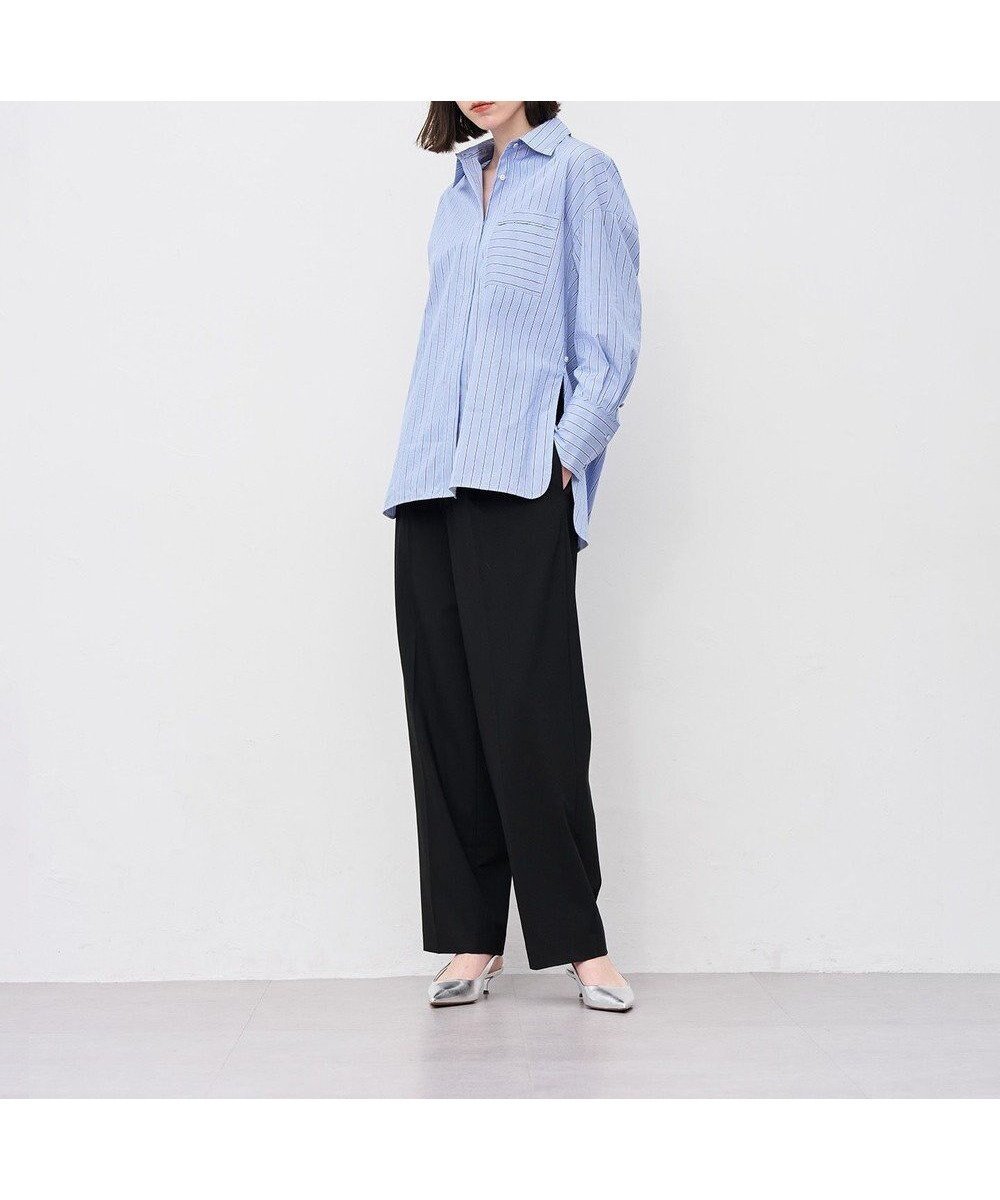 【アンクレイヴ/uncrave】の【マシンウォッシャブル】TRツイル ベーシックトラウザー インテリア・キッズ・メンズ・レディースファッション・服の通販 founy(ファニー) 　ファッション　Fashion　レディースファッション　Ladies' Fashion Online　パンツ　Pants　シンプル　Simple　ジャケット　Jacket　ツイル　Twill　ボトム　Bottom　A/W・秋冬　Aw・Autumn/Winter・Fw・Fall-Winter　NEW・新作・新着・新入荷　New Arrivals　ブラック|ID: prp329100004598647 ipo3291000000032688198