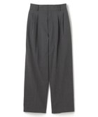 【アンクレイヴ/uncrave】のTRツイル ベーシックトラウザー チャコール|ID: prp329100004598647 ipo3291000000033505411