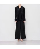 【アンクレイヴ/uncrave】の【マシンウォッシャブル】TRツイル ワイドトラウザー ブラック|ID: prp329100004598649 ipo3291000000032688209