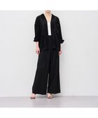 【アンクレイヴ/uncrave】の【マシンウォッシャブル】TRツイル ワイドトラウザー ブラック|ID: prp329100004598649 ipo3291000000032749558