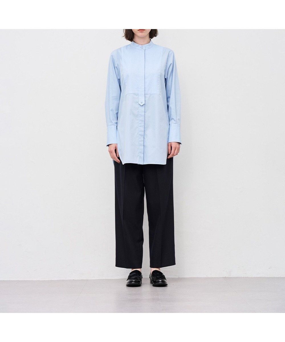 【アンクレイヴ/uncrave】のTWドビードスキン ベーシックトラウザー インテリア・キッズ・メンズ・レディースファッション・服の通販 founy(ファニー) 　ファッション　Fashion　レディースファッション　Fashion for Women　パンツ　Pants & Trousers　シンプル　Simple, Minimal　ストレッチ　Stretch, Stretchy Fabric　ボトム　Bottoms, Lower Wear　A/W・秋冬　Autumn/Winter　新作・新入荷　New Arrivals / New In　エレガント 上品　Elegant　ネイビー|ID: prp329100004598656 ipo3291000000032688253