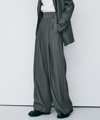 【アンクレイヴ/uncrave】のTWドビードスキン ワイドトラウザー チャコール|ID: prp329100004598657 ipo3291000000035203232