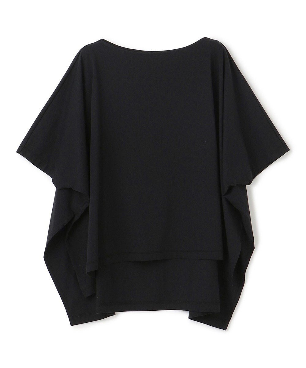 【アンクレイヴ/uncrave】の【接触冷感・UVケア・マシンウォッシャブル】プレミアムジャージー ポンチョトップス インテリア・キッズ・メンズ・レディースファッション・服の通販 founy(ファニー) 　ファッション　Fashion　レディースファッション　Ladies' Fashion Online　アウター　Coat Outerwear　ポンチョ　Ponchos　トップス・カットソー　Tops/Tshirt　シャツ/ブラウス　Shirts/Blouses　ロング / Tシャツ　T-Shirts　カットソー　Cut and Sewn　インド　India　カットソー　Cut And Sew　シルケット　Mercerization　ジャージー　Jersey　スリット　Slit　ドレープ　Drape　プレミアム　Premium　ベーシック　Basic　A/W・秋冬　Aw・Autumn/Winter・Fw・Fall-Winter　NEW・新作・新着・新入荷　New Arrivals　ブラック|ID: prp329100004598658 ipo3291000000032688268