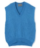【アンクレイヴ/uncrave】のアルパカファーニット Vネックベスト 人気、トレンドファッション・服の通販 founy(ファニー) ファッション Fashion レディースファッション Fashion for Women アウター Coat / Outerwear Collection トップス・カットソー Cut & Sew Tops ニット Knit Tops & Sweaters ベスト&ジレ / 重ね着スタイル Vests & Gilets Vネックトップス V-Neck Tops / V-Cut Neckline Shirts インナー Innerwear 畦 Ribbed Knit 今季 This Season, Current Season ストレッチ Stretch, Stretchy Fabric スリーブ Sleeve, Long Sleeve / Short Sleeve セーター Sweater, Knitwear なめらか Smooth, Silky Texture フレンチ French, French Style ベスト Vest, Waistcoat 半袖 Short Sleeve, Half Sleeve A/W・秋冬 Autumn/Winter thumbnail ブルー|ID: prp329100004598660 ipo3291000000033412108