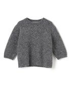 【アンクレイヴ/uncrave】のアルパカファーニット ショートトップス チャコール|ID: prp329100004598662 ipo3291000000032688316