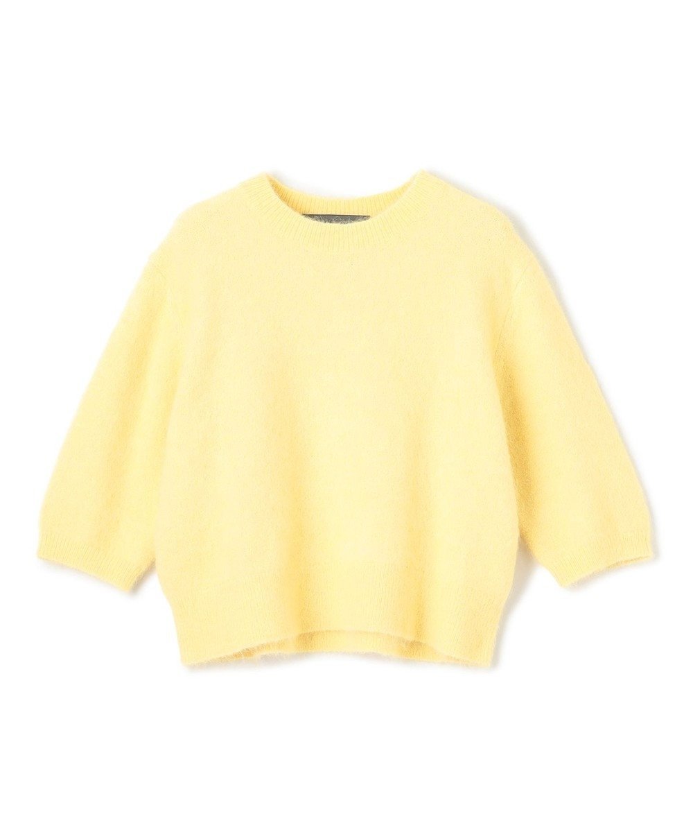 【アンクレイヴ/uncrave】のアルパカファーニット ショートトップス インテリア・キッズ・メンズ・レディースファッション・服の通販 founy(ファニー) ファッション Fashion レディースファッション Fashion for Women トップス・カットソー Cut & Sew Tops ニット Knit Tops & Sweaters コンパクト Compact, Small Size 今季 This Season, Current Season ストレッチ Stretch, Stretchy Fabric セーター Sweater, Knitwear なめらか Smooth, Silky Texture ベスト Vest, Waistcoat 半袖 Short Sleeve, Half Sleeve A/W・秋冬 Autumn/Winter レモンイエロー|ID: prp329100004598662 ipo3291000000033629936