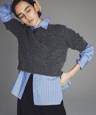 【アンクレイヴ/uncrave】のアルパカファーニット ショートトップス 人気、トレンドファッション・服の通販 founy(ファニー) ファッション Fashion レディースファッション Fashion for Women トップス・カットソー Cut & Sew Tops ニット Knit Tops & Sweaters コンパクト Compact, Small Size 今季 This Season, Current Season ストレッチ Stretch, Stretchy Fabric セーター Sweater, Knitwear なめらか Smooth, Silky Texture ベスト Vest, Waistcoat 半袖 Short Sleeve, Half Sleeve A/W・秋冬 Autumn/Winter thumbnail チャコール|ID: prp329100004598662 ipo3291000000033629938
