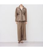 【アンクレイヴ/uncrave】のシアーオーガンジー ワイドパンツ カーキベージュ|ID: prp329100004598664 ipo3291000000032749562