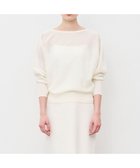 【アンクレイヴ/uncrave】の【ハンドウォッシャブル】シアーニット ドルマントップス オフ|ID: prp329100004598666 ipo3291000000032688367