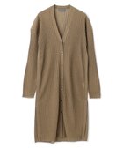 【アンクレイヴ/uncrave】の【ハンドウォッシャブル】シアーニット リブロングカーディガン モカ|ID: prp329100004598668 ipo3291000000032688381