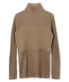 【アンクレイヴ/uncrave】の【ハンドウォッシャブル】シアーニット コンビトップス モカ|ID: prp329100004598672 ipo3291000000033617803