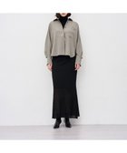 【アンクレイヴ/uncrave】の【ハンドウォッシャブル】シアーニット コンビスカート ブラック|ID: prp329100004598675 ipo3291000000032688413
