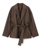 【アンクレイヴ/uncrave】の【接触冷感・ハンドウォッシャブル】メモリータフタ ジャケット ブラウン|ID: prp329100004598676 ipo3291000000032688427