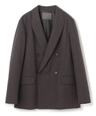 【アンクレイヴ/uncrave】の【ハンドウォッシャブル】ウォッシャブルウールライクツイル ジャケット グレーブラウン|ID: prp329100004598680 ipo3291000000032688464