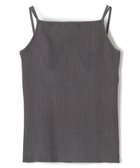 【アンクレイヴ/uncrave】の【ハンドウォッシャブル】リブニット カップ付きキャミソール スレート|ID: prp329100004598688 ipo3291000000032688535