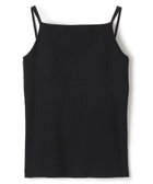 【アンクレイヴ/uncrave】の【ハンドウォッシャブル】リブニット カップ付きキャミソール ブラック|ID: prp329100004598688 ipo3291000000032688536