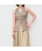【アンクレイヴ/uncrave】の【ハンドウォッシャブル】リブニット 2WAYタンクトップ グレージュ|ID: prp329100004598691 ipo3291000000032698180