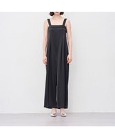 【アンクレイヴ/uncrave】の【ハンドウォッシャブル】シャイニーダブルサテン オールインワン 人気、トレンドファッション・服の通販 founy(ファニー) ファッション Fashion レディースファッション Ladies' Fashion Online ワンピース Dress オールインワン ワンピース All In One Dress サロペット Salopette サテン Satin ジャケット Jacket ダブル Double ドレープ Drape フレア Flare ワイド Wide ワッシャー Washer NEW・新作・新着・新入荷 New Arrivals |ID:prp329100004598695