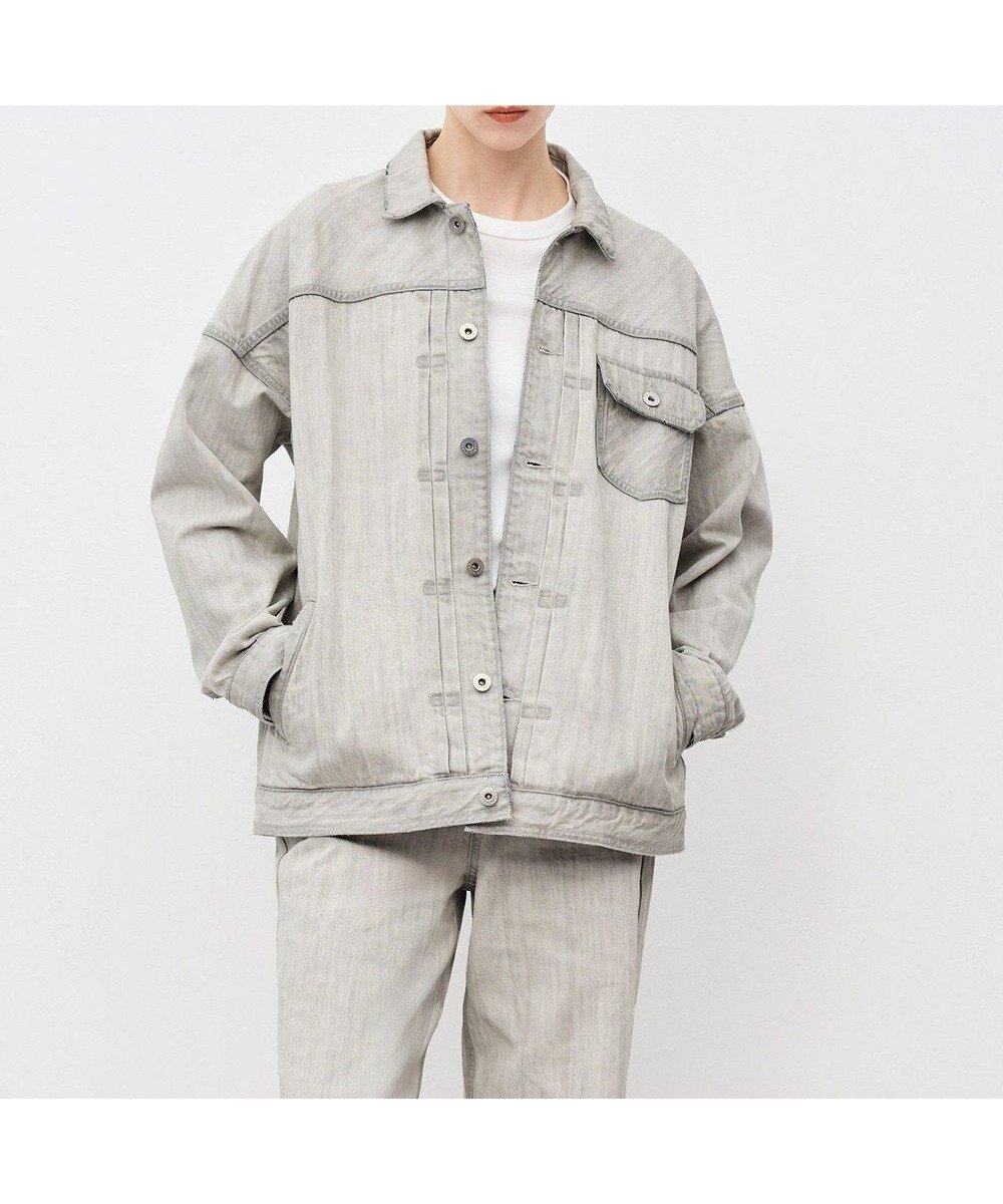 【アンクレイヴ/uncrave】の【upper hights×uncrave】THE LOOSE JEAN JK インテリア・キッズ・メンズ・レディースファッション・服の通販 founy(ファニー) 　ファッション　Fashion　レディースファッション　Ladies' Fashion Online　アウター　Coat Outerwear　ジャケット　Jackets　デニムジャケット　Denim Jackets　ヴィンテージ　Vintage　ジャケット　Jacket　デニム　Denim　定番　Standard　パターン　Pattern　別注　Special Order　A/W・秋冬　Aw・Autumn/Winter・Fw・Fall-Winter　NEW・新作・新着・新入荷　New Arrivals　ホワイトスモーク|ID: prp329100004598705 ipo3291000000032688676