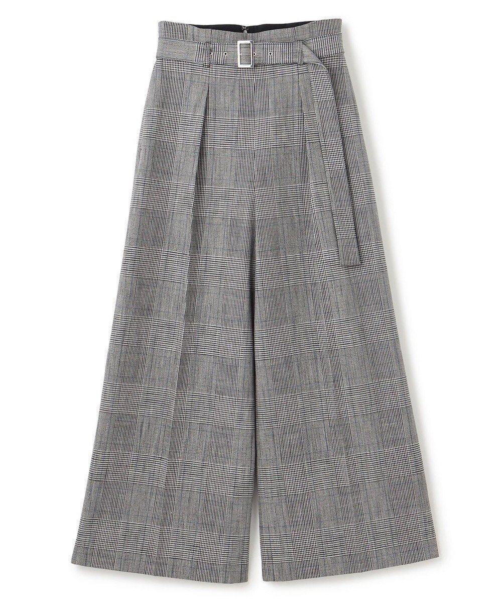 【アンクレイヴ/uncrave】のグレンチェック ワイドパンツ 人気、トレンドファッション・服の通販 founy(ファニー) 　ファッション　Fashion　レディースファッション　Fashion for Women　パンツ　Pants & Trousers　イエロー　Yellow　セットアップ　Set-Up, Coordinated Outfit　チェック　Check, Plaid, Tartan　ワイド　Wide, Wide Fit　A/W・秋冬　Autumn/Winter　新作・新入荷　New Arrivals / New In　 other-1|ID: prp329100004598710 ipo3291000000032688700