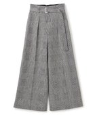 【アンクレイヴ/uncrave】のグレンチェック ワイドパンツ グレーチェック|ID: prp329100004598710 ipo3291000000032688703