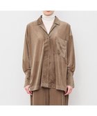 【アンクレイヴ/uncrave】の【マシンウォッシャブル】シアーベロアリブ シャツ 人気、トレンドファッション・服の通販 founy(ファニー) ファッション Fashion レディースファッション Ladies' Fashion Online トップス・カットソー Tops/Tshirt シャツ/ブラウス Shirts/Blouses ベロア Velour NEW・新作・新着・新入荷 New Arrivals ギャザー Gather シアー Sheer セットアップ Set Up パジャマ Pajamas パターン Pattern ベロア Velor エレガント 上品 Elegant A/W・秋冬 Aw・Autumn/Winter・Fw・Fall-Winter thumbnail ブラウン|ID: prp329100004598713 ipo3291000000032688729