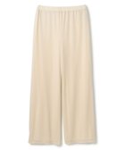 【アンクレイヴ/uncrave】の【マシンウォッシャブル】シアーベロアリブ ギャザーパンツ エクリュ|ID: prp329100004598715 ipo3291000000032688742