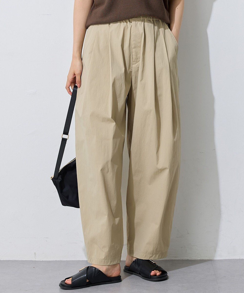 【エニィファム/any FAM】の【洗濯機可/ウエストゴム】撥水バレルパンツ 人気、トレンドファッション・服の通販 founy(ファニー) 　ファッション　Fashion　レディースファッション　Fashion for Women　パンツ　Pants & Trousers　新作・新入荷　New Arrivals / New In　カットソー　Cut and Sewn Top　サンダル　Sandals, Summer Shoes　シンプル　Simple, Minimal　スニーカー　Sneakers, Trainers　ワイド　Wide, Wide Fit　エレガント 上品　Elegant　夏　Summer　春　Spring　S/S・春夏　SS, Spring/Summer, Warm Season　 other-1|ID: prp329100004598738 ipo3291000000032688934