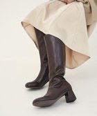 【ボントレ/BONTRE】の【PRECIEUX JOUET/プレシュウジュエ】オブリークジップロングブーツ 人気、トレンドファッション・服の通販 founy(ファニー) ファッション Fashion レディースファッション Fashion for Women おすすめ Recommended / Our Picks クール Cool, Chic トレンド Trend, Trending Now フォルム Silhouette, Form ロング Long, Long-Length A/W・秋冬 Autumn/Winter thumbnail ダークブラウン|ID: prp329100004598742 ipo3291000000033655276