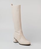 【ボントレ/BONTRE】の【PRECIEUX JOUET/プレシュウジュエ】メタルヒールロングブーツ ベージュ|ID: prp329100004598743 ipo3291000000032688973