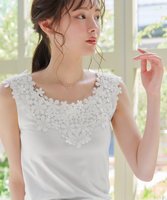 【ティアクラッセ/Tiaclasse】の【洗える】レースタンクトップ 人気、トレンドファッション・服の通販 founy(ファニー) ファッション Fashion レディースファッション Ladies' Fashion Online トップス・カットソー Tops/Tshirt アクセサリー Accessories インナー Inner 春 Spring 洗える Washable 秋 Autumn/Fall カットソー Cut And Sew カーディガン Cardigan キャミソール Camisole スリム Slim タンク Tank チュニック Tunic フィット Fit ポケット Pocket ラウンド Round レース Race 楽ちん Easy S/S・春夏 Ss・Spring/Summer 再入荷 Restock/Back In Stock/Re Arrival NEW・新作・新着・新入荷 New Arrivals プチプライス・低価格 Affordable おすすめ Recommend 夏 Summer エレガント 上品 Elegant |ID:prp329100004598770