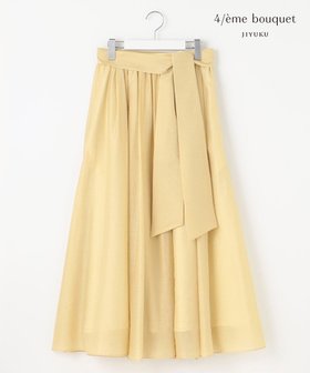 【自由区/JIYU-KU】の【カトリエムブーケ】Silhouette evasee シアーフレアスカート 人気、トレンドファッション・服の通販 founy(ファニー) ファッション Fashion レディースファッション Fashion for Women スカート Skirts Aライン・フレアスカート A-Line & Flared Skirts ウォッシャブル Machine Washable エレガント 上品 Elegant 春 Spring キュプラ Cupro, Eco Fabric ギャザー Gathered, Ruffled シアー Sheer, See-Through シルク Silk, 100% Silk なめらか Smooth, Silky Texture フレア Flare, Flared ミックス Mix, Mixed Style モダン Modern, Contemporary S/S・春夏 SS, Spring/Summer, Warm Season 夏 Summer |ID:prp329100004598775