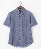 【ジョセフ アブード/JOSEPH ABBOUD / MEN】の【吸水速乾】シャンブレープリントジャージシャツ ネイビー系7|ID: prp329100004599433 ipo3291000000032695467