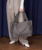 【ミヤビヤ/MIYABIYA】のLAQUOH【撥水加工】ミニマルナイロントート (L) カーキ|ID: prp329100004599457 ipo3291000000032695778