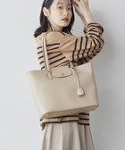 【トプカピ/TOPKAPI】の【ドラマ着用】【TOPKAPI】COLORATO コロラート レザー A4 トート バッグ グレージュ|ID: prp329100004599459 ipo3291000000032695817