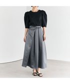 【ハッシュニュアンス/#Newans】のヘビーサテンフレアースカート グレー|ID: prp329100004599461 ipo3291000000034245558