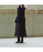 【ハッシュニュアンス/#Newans】のヘビーサテンフレアースカート ネイビー|ID: prp329100004599461 ipo3291000000034245560