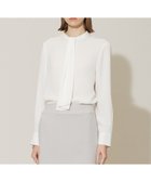 【アイシービー/iCB】の【WEB限定カラーあり・速乾・洗える】BackSatinAmunzen スカーフタイブラウス オフホワイト系|ID: prp329100004599465 ipo3291000000032695923