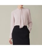 【アイシービー/iCB】の【WEB限定カラーあり・速乾・洗える】BackSatinAmunzen スカーフタイブラウス ヘイズピンク系|ID: prp329100004599465 ipo3291000000032695924