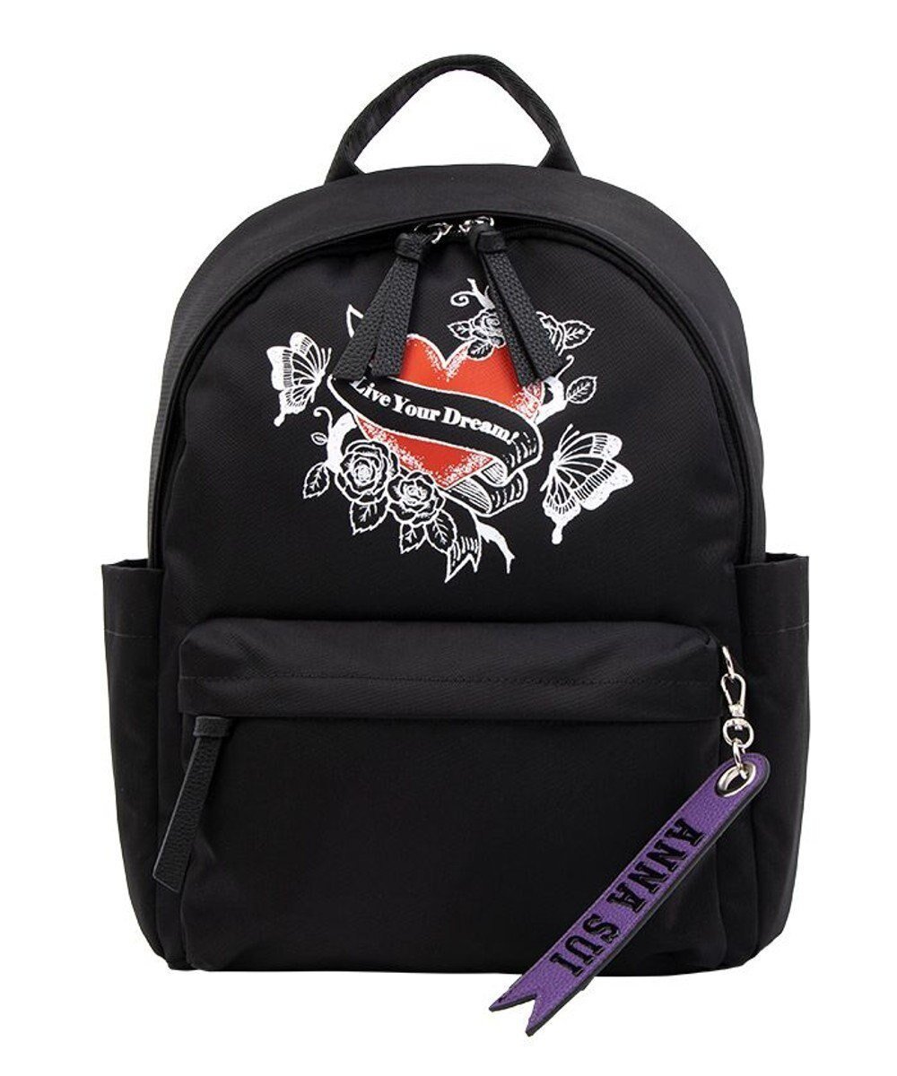 【アナスイ/ANNA SUI】のロックハート バックパック インテリア・キッズ・メンズ・レディースファッション・服の通販 founy(ファニー) 　ファッション　Fashion　レディースファッション　Ladies' Fashion Online　バッグ　Bag　バタフライ　Butterfly　ポケット　Pocket　モチーフ　Motif　リュック　Ruck Sack　クロ|ID: prp329100004599467 ipo3291000000032695972
