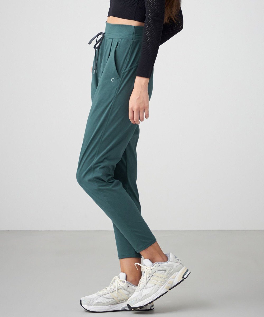 【チャコット/Chacott】のChacott BALANCE イージーパンツ(厚手)【C BASIC】 インテリア・キッズ・メンズ・レディースファッション・服の通販 founy(ファニー) 　ファッション　Fashion　レディースファッション　Fashion for Women　パンツ　Pants & Trousers　ストレッチ　Stretch, Stretchy Fabric　スピンドル　Spindle, Drawcord　フィット　Fit, Slim Fit　ブラウジング　Blouson Silhouette, Cinched Waist　ポケット　Pocket, Pocket Detail　リラックス　Relax, Relaxed Fit　おすすめ　Recommended / Our Picks　ピーコックグリーン|ID: prp329100004599503 ipo3291000000032696183